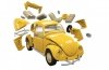 Airfix 6023 QUICK BUILD VW Beetle yellow